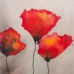 Exposición ‘Colores’ de Anastasia en Trescasas: Sensibilidad natural