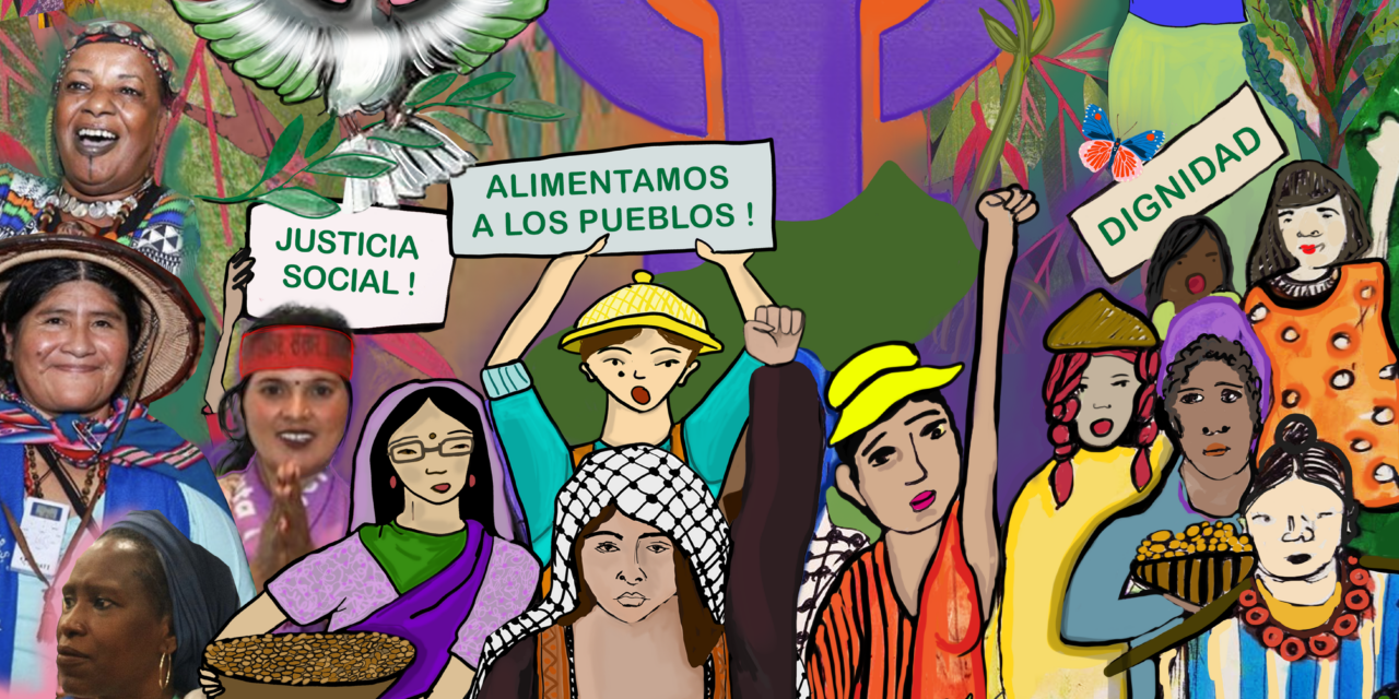 #8M24: Construimos Soberanía Alimentaria y luchamos contra las crisis  y la violencia