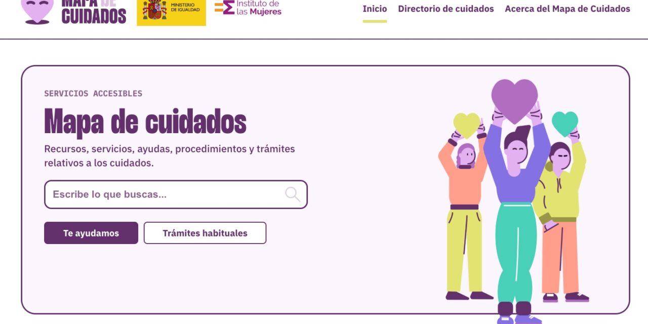El Instituto de las Mujeres defiende la corresponsabilidad en la presentación de la plataforma mapadecuidados.es