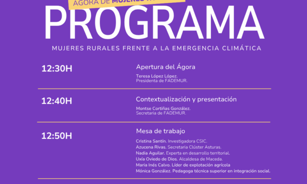 Las mujeres rurales, en la Convención por un Pacto de Estado Frente a la Emergencia Climática de la mano de FADEMUR
