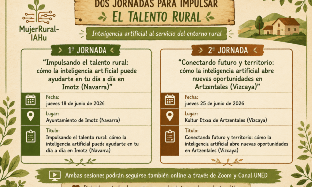 ¿Te gustaría descubrir cómo IA puede ayudarte en tu día a día? Formación gratuita de la UNED para mujeres rurales